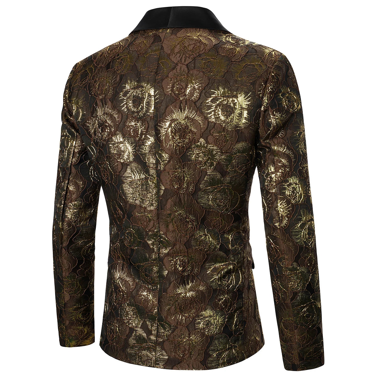 Terno masculino texturizado tecido de luxo casual blazer masculino negócios banquete palco desempenho estilo rua casamento anfitrião casaco masculino