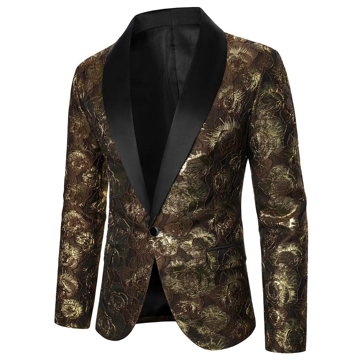 Terno masculino texturizado tecido de luxo casual blazer masculino negócios banquete palco desempenho estilo rua casamento anfitrião casaco masculino